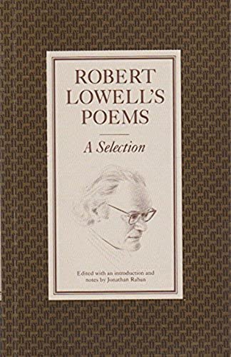 9780571101825: Robert Lowell Poems: A Selection