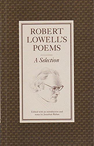 Imagen de archivo de Robert Lowell's Poems : A Selection a la venta por Better World Books