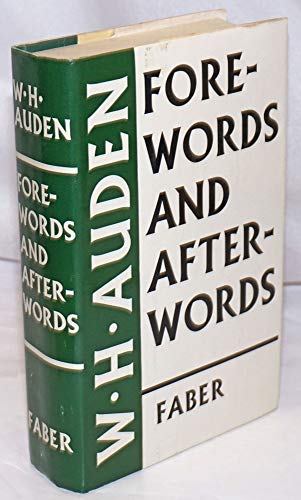 9780571102952: Forewords and Afterwords