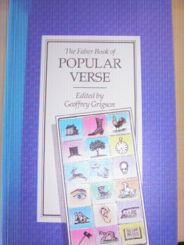 9780571106066: The Faber Book of Popular Verse