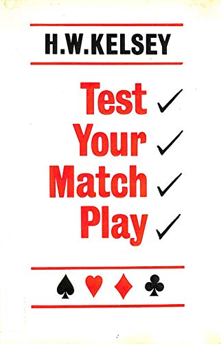 Stock image for Test Your Match Play for sale by Better World Books: West