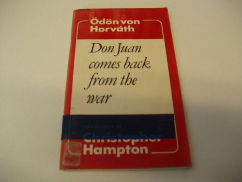 Stock image for Don Juan Comes Back from the War for sale by Better World Books