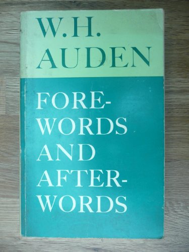 9780571113521: Forewords and Afterwords