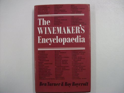 Beispielbild fr Wine Maker's Encyclopaedia zum Verkauf von AwesomeBooks