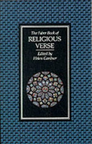 9780571114528: The Faber Book of Religious Verse