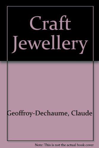 9780571114863: Craft Jewellery