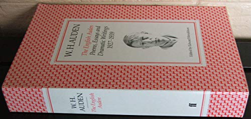 9780571115020: English Auden