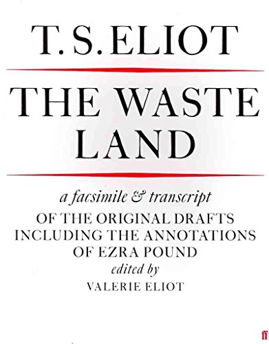 Stock image for The Waste Land Facsimile : Facsimile and Transcript of the Original Drafts. including the annotations of Ezra Pound. By T. S. Eliot ; Edited by Valerie Eliot. LONDON : 1980. for sale by Rosley Books est. 2000