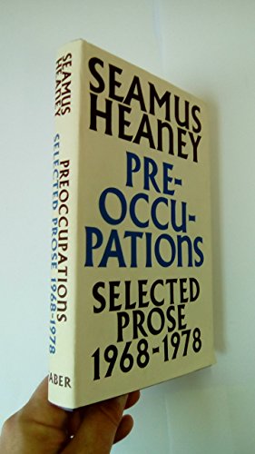 9780571116386: Preoccupations: Selected Prose, 1968-1978