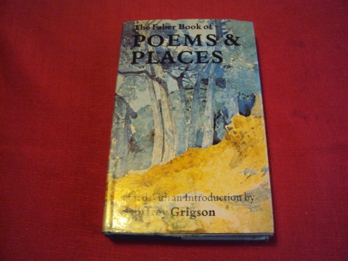 Stock image for Faber Book of Poems and Places for sale by WorldofBooks