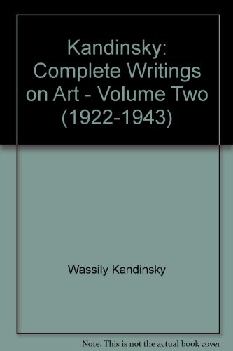 9780571119363: Kandinsky: Complete Writings on Art, Volume Two