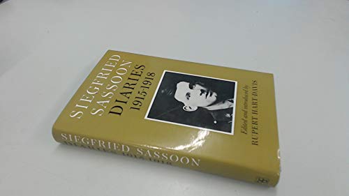 9780571119974: Siegfried Sassoon Diaries, 1915-1918