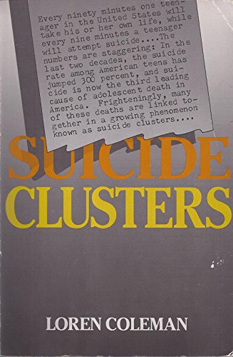 Beispielbild fr Suicide Clusters zum Verkauf von Better World Books