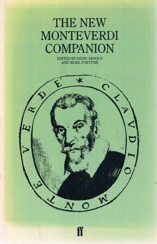 Stock image for The New Monteverdi Companion for sale by SecondSale