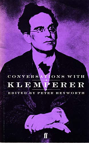 Imagen de archivo de Conversations with Klemperer a la venta por Ergodebooks