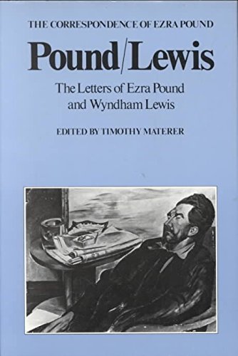 Beispielbild fr Pound/ Lewis; The Letters of Ezra Pound &amp; Wyndham Lewis zum Verkauf von Chapter 1