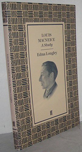 Louis MacNeice (9780571137480) by Longley, Edna