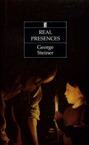 9780571140718: Real Presences: Is There Anything in What We Say?