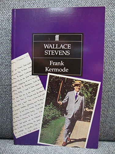 Wallace Stevens (Faber Student Guides Series) (9780571140794) by Kermode, Frank