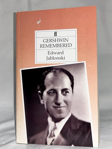Imagen de archivo de Gershwin Remembered a la venta por Anybook.com