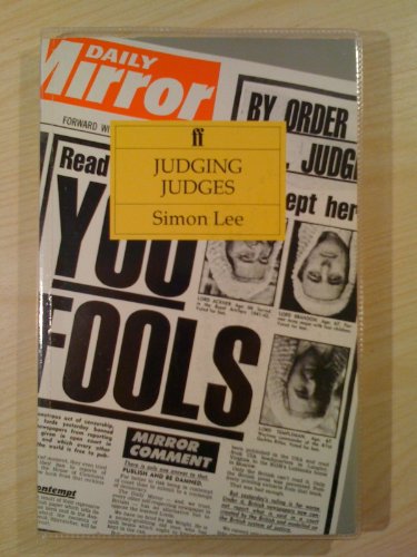 Beispielbild fr Judging Judges zum Verkauf von WorldofBooks