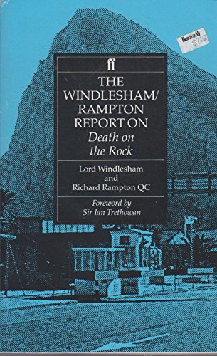 Imagen de archivo de Windlesham-Rampton Report on Death on the Rock a la venta por Better World Books