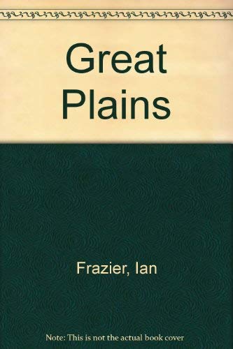 Beispielbild fr Great Plains zum Verkauf von Wonder Book