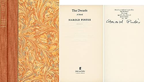 The dwarfs: A novel (9780571144464) by Pinter, Harold