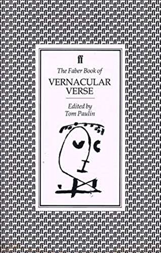 Beispielbild fr The Faber Book of Vernacular Verse zum Verkauf von AwesomeBooks