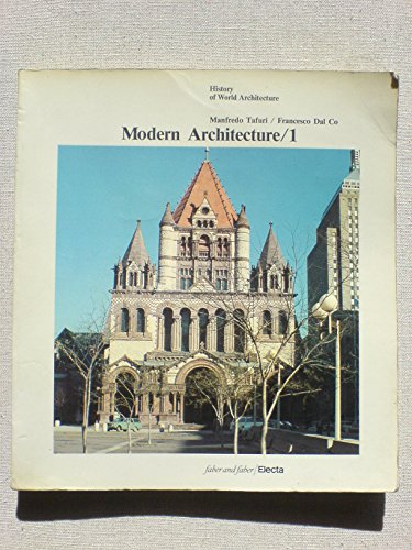 Beispielbild fr Modern Architecture: v.1 (History of World Architecture) zum Verkauf von medimops