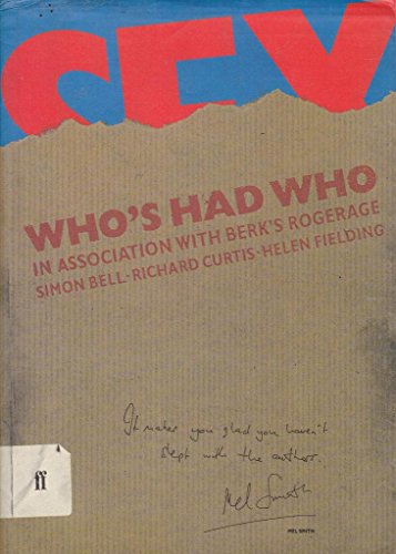 Beispielbild fr Whos had who: In association with Berks rogerage : an historical rogister containing official lay lines of history from the beginning of time to the present day zum Verkauf von Green Street Books