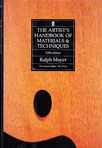 9780571150670: The Artist's Handbook of Materials and Techniques: Fifth Edition, Revised and Up