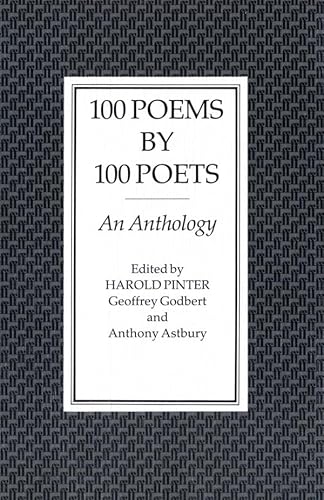 Beispielbild fr 100 Poems by 100 Poets zum Verkauf von Blackwell's