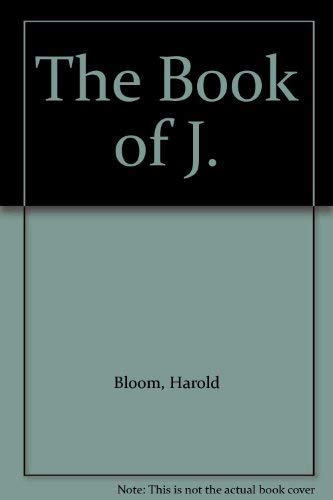Stock image for The Book of J. for sale by AwesomeBooks