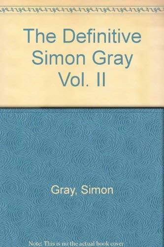Stock image for The Definitive Simon Gray 2 for sale by WorldofBooks