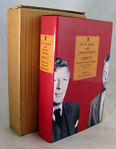 9780571163410: The Complete Works of W. H. Auden: Libretti