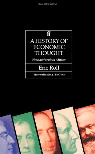 9780571165537: The History of Economic Thought