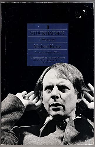 Beispielbild fr STOCKHAUSEN A Biography zum Verkauf von Riverow Bookshop