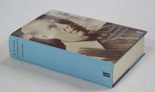 Stock image for W. H. Auden: A Commentary for sale by Aardvark Rare Books