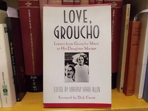 9780571198092: Love, Groucho: Letters from Groucho Marx to His Daughter Miriam