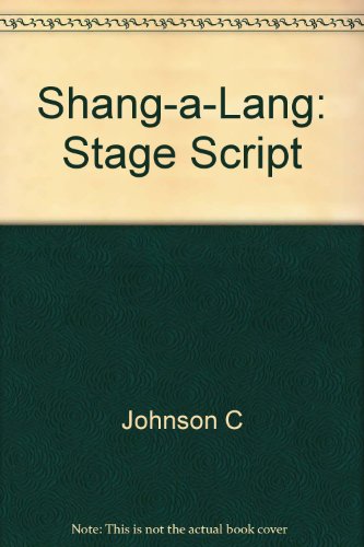9780571200771: Shang-a-Lang: Stage Script