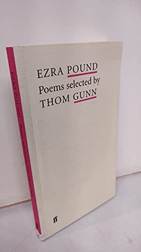9780571204304: Ezra Pound (Poet to Poet)