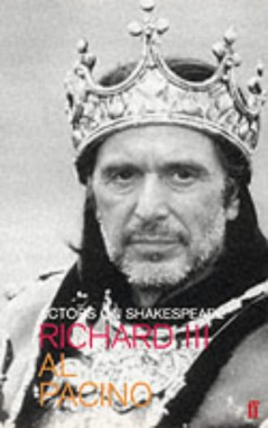 9780571214051: "Richard III" (Actors on Shakespeare S.)