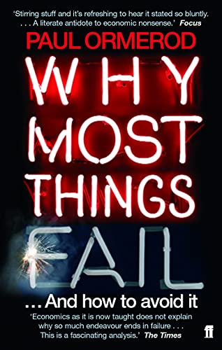 Stock image for Why Most Things Fail for sale by Blackwell's