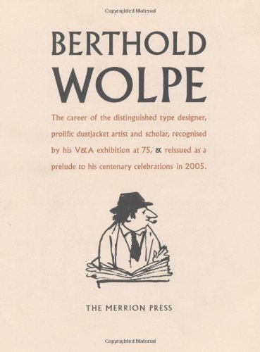 Beispielbild fr Berthold Wolpe zum Verkauf von Blackwell's