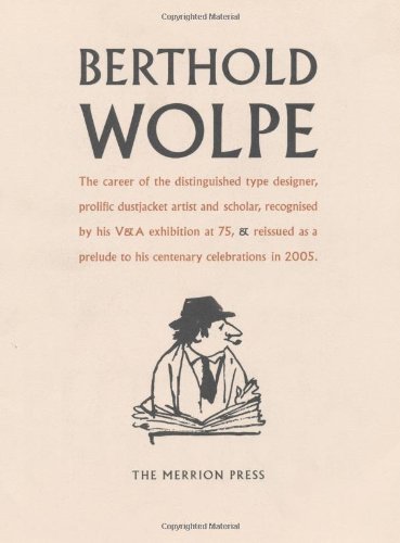 Stock image for Berthold Wolpe for sale by Blackwell's