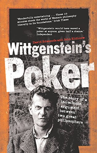 Beispielbild fr Wittgenstein's Poker zum Verkauf von Blackwell's