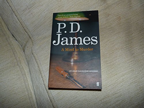 Stock image for A Mind to Murder (Inspector Adam Dalgliesh Mystery) for sale by WorldofBooks