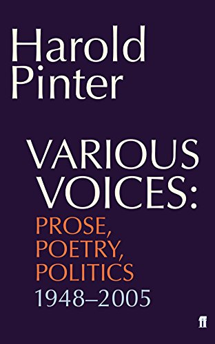 Imagen de archivo de Various Voices: Prose, Poetry, Politics 1948-2005 a la venta por Reuseabook