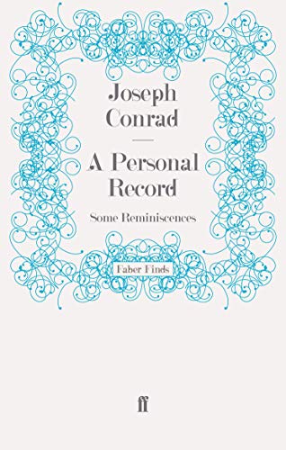 9780571243556: A Personal Record: Some Reminiscences